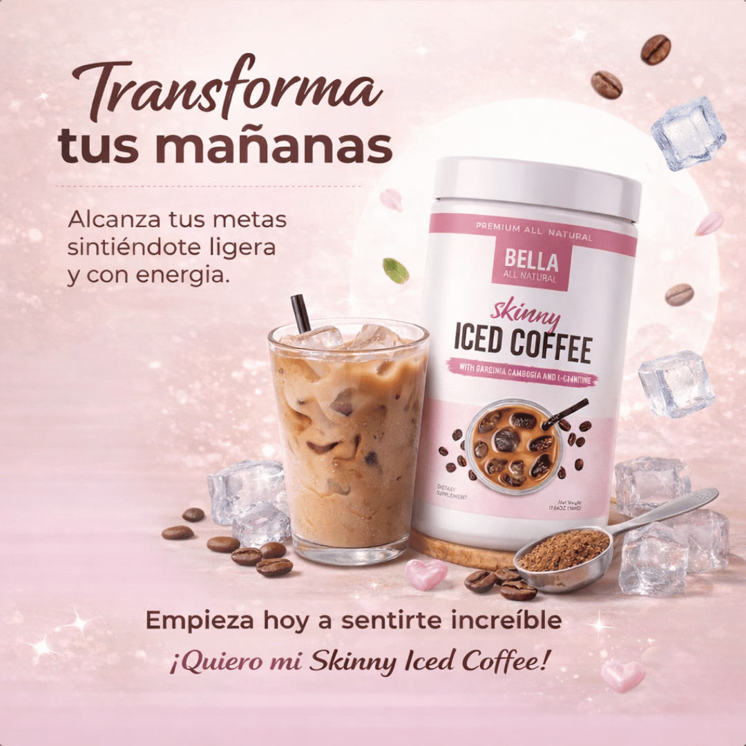 Skinny Control Coffee™ Energía estable. Cero antojos. Sin sacrificio.